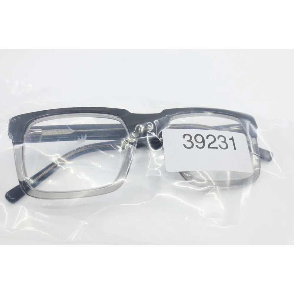 Sean John Eyeglass Frames Black Grey Two Tone Rectangular 55-20-155 SJ8046